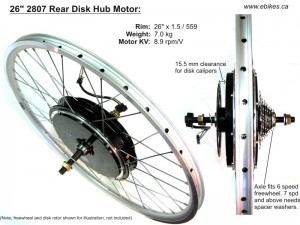 Nine Continent Rear Hub from ebikes.ca