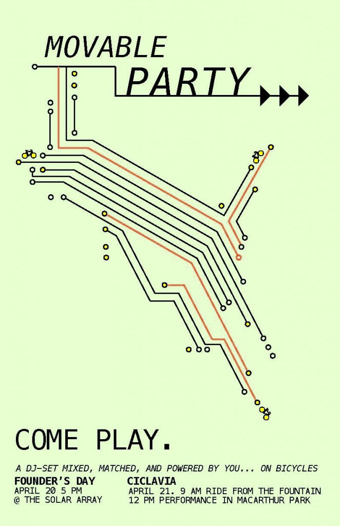 Movable Party @ CicLAvia, April 2013